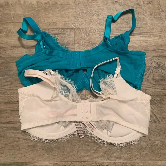 Victoria Secret Lace Underwired Dream Angels Lined Demi Push Up Without Padding - Picture 8 of 14